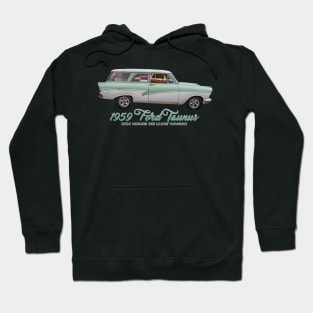 1959 Ford Taunus 17M Kombi De Luxe Wagon Hoodie